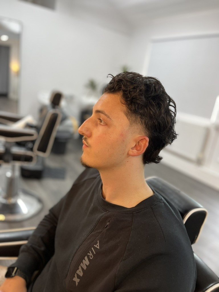 Sharp fade and finish by Swarv Studio